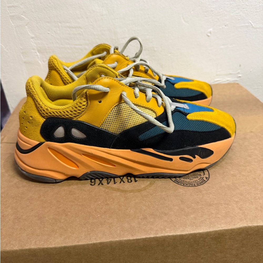 Adidas Yeezy boost 700 yellow and black Sneakers